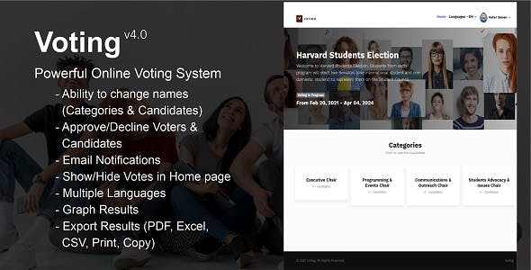 Voting - Online Voting Platform