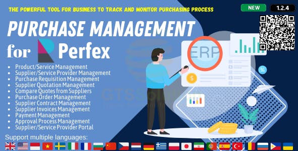 Purchase Management module for Perfex CRM
