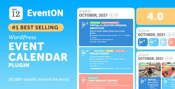 EventON - WordPress Virtual Event Calendar Plugin