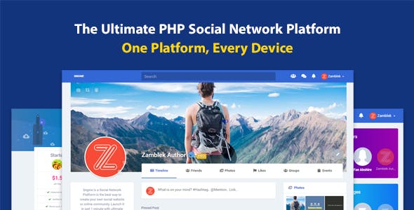 Sngine - The Ultimate PHP Social Network Platform